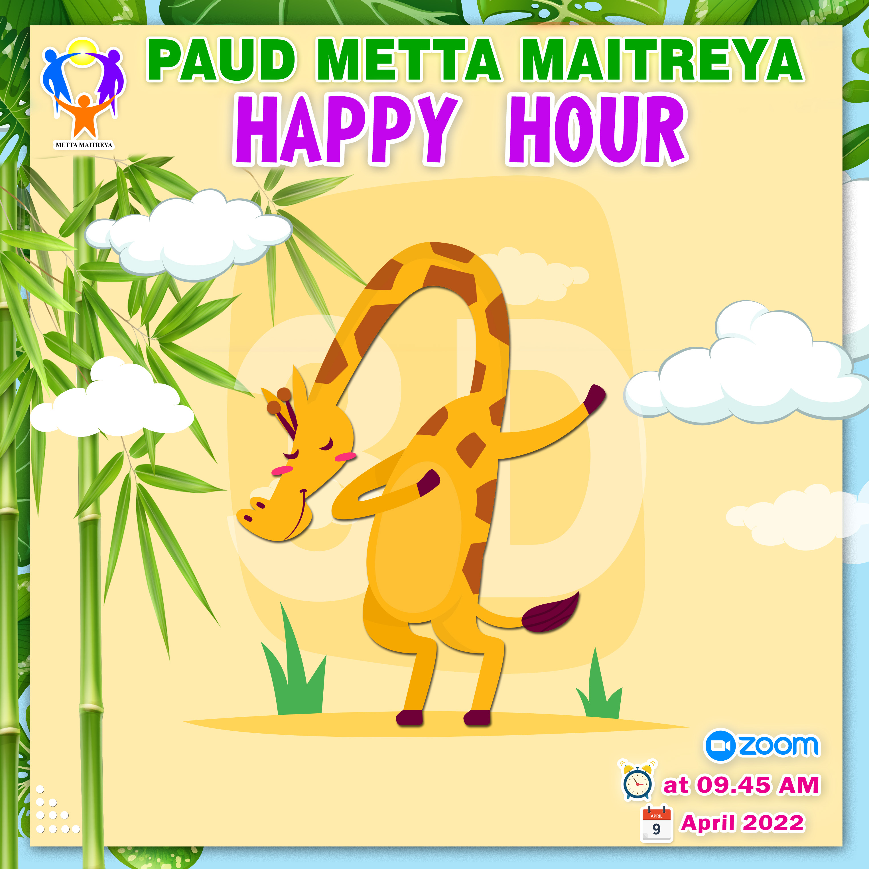 HAPPY HOUR | 3D GIRAFFE
